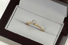 Load image into Gallery viewer, 14K 0.17 Ct Victorian Old European Cut Diamond Ring Yellow Gold