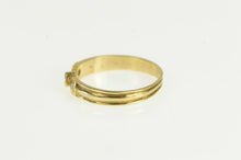 Load image into Gallery viewer, 14K 1940&#39;s Emerald Diamond Accent Vintage Ring Yellow Gold