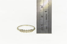 Load image into Gallery viewer, 14K Art Deco Diamond Classic Wedding Band Ring White Gold
