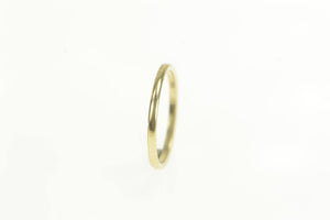 10K 1.5mm Classic Simple Wedding Band Ring Yellow Gold