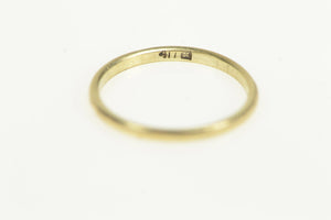 10K 1.5mm Classic Simple Wedding Band Ring Yellow Gold