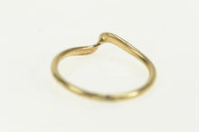 Load image into Gallery viewer, 14K Wavy Curvy Bypass Vintage Statement Band Ring Yellow Gold