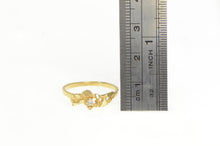 Load image into Gallery viewer, 14K Diamond Ornate Textured Cluster Nugget Ring Yellow Gold
