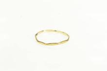 Load image into Gallery viewer, 14K 1.5mm Geometric Squared Pattern Band Ring Yellow Gold