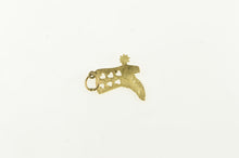Load image into Gallery viewer, 14K Heart Cowboy Boot Southern Motif Cowgirl Charm/Pendant Yellow Gold