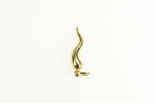 Load image into Gallery viewer, 14K Traditional Italian Horn Protection Symbol Charm/Pendant Yellow Gold