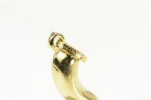 Load image into Gallery viewer, 14K Traditional Italian Horn Protection Symbol Charm/Pendant Yellow Gold