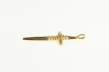 Load image into Gallery viewer, 14K Diamond Classic Cross Christian Faith Vintage Pendant Yellow Gold