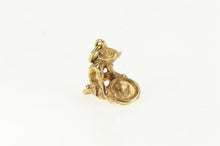 Load image into Gallery viewer, 14K 3D Gold Pan Sifter Prospecter Gold Rush Charm/Pendant Yellow Gold