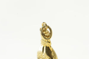 14K Puffy $1000 One Grand Cash Money Bucks Charm/Pendant Yellow Gold