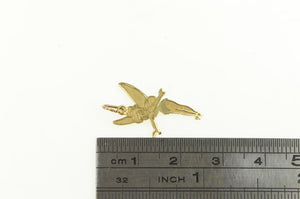 14K Tinkerbell Disney Fairy Pixie Peter Pan Charm/Pendant Yellow Gold