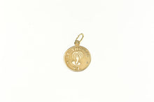 Load image into Gallery viewer, 14K St Thomas Virgin Islands Travel Souvenir Charm/Pendant Yellow Gold