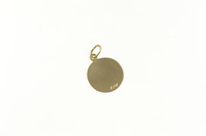 14K St Thomas Virgin Islands Travel Souvenir Charm/Pendant Yellow Gold