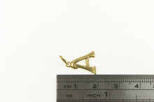 Load image into Gallery viewer, 14K A Monogram Name Letter Initial Personalized Charm/Pendant Yellow Gold