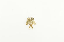 Load image into Gallery viewer, 14K Ornate Filigree Butterfly Change Symbol Charm/Pendant Yellow Gold