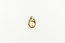 Load image into Gallery viewer, 14K Mother &amp; Child Diamond Parent Mother&#39;s Day Charm/Pendant Yellow Gold