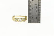 Load image into Gallery viewer, 14K Art Deco Diamond Bridal Set Engagement Ring Yellow Gold