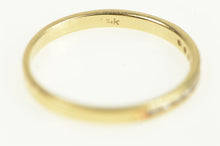 Load image into Gallery viewer, 14K 0.20 Ctw Diamond Classic Wedding Band Ring Yellow Gold