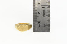 Load image into Gallery viewer, 14K LRF Monogram Engraved Child&#39;s Baby Ring Yellow Gold