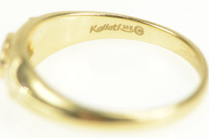 14K Kallati Tanzanite Men's Statement Designer Ring White Gold