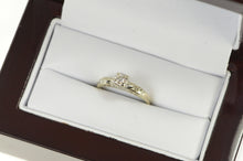Load image into Gallery viewer, 14K 1940&#39;s Classic Diamond Promise Engagement Ring White Gold