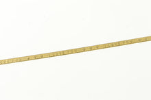 Load image into Gallery viewer, 14K I Love You Herringbone Chain Romantic Bracelet 6.75&quot; Yellow Gold