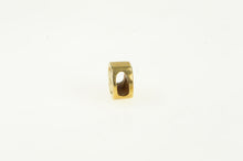 Load image into Gallery viewer, 14K S Letter Initial Monogram Name Round Circle Pendant Yellow Gold