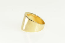 Load image into Gallery viewer, 14K 15.9mm Graduated Squared Statement Band Ring Yellow Gold