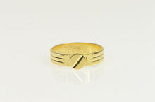 Load image into Gallery viewer, 14K Vintage Screw Motif Flathead Rivet Statement Ring Yellow Gold