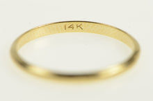 Load image into Gallery viewer, 14K Art Deco Striped Pattern 1.9mm Wedding Band Ring Yellow Gold