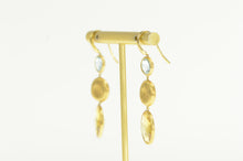Load image into Gallery viewer, 18K Marco Bicego Jaipur Citrine Topaz Dangle Earrings Yellow Gold