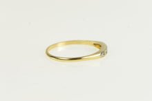 Load image into Gallery viewer, 14K 1940&#39;s Diamond Vintage Wedding Band ring Yellow Gold