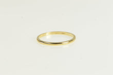 Load image into Gallery viewer, 14K 1.5mm Simple Plain Wedding Band Ring Yellow Gold