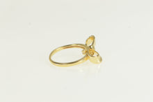 Load image into Gallery viewer, 14K 3D Bow Ribbon Promise Vintage Statement Ring Yellow Gold