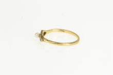 Load image into Gallery viewer, 10K Tri Tone Freshwater Cultured Pearl Floral Ring Yellow Gold