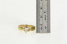 Load image into Gallery viewer, 14K 0.20 Ct Marquise Diamond Bridal Set Ring Yellow Gold
