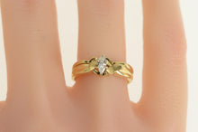 Load image into Gallery viewer, 14K 0.20 Ct Marquise Diamond Bridal Set Ring Yellow Gold