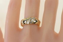 Load image into Gallery viewer, 14K 0.36 Ctw Baguette Diamond Men&#39;s Ring Yellow Gold