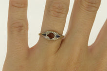 Load image into Gallery viewer, 18K Art Deco Filigree Engagement Setting Ring White Gold