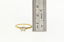 Load image into Gallery viewer, 14K 40&#39;s Diamond Promise Engagement Ring Yellow Gold