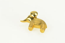 Load image into Gallery viewer, 18K 3D Elephant Vintage Animal Memory Charm/Pendant Yellow Gold