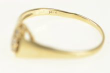Load image into Gallery viewer, 14K Vintage Diamond Simple Statement Ring Yellow Gold