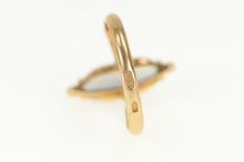 Load image into Gallery viewer, 14K 1950&#39;s Marquise Amethyst Vintage Navette Ring Yellow Gold