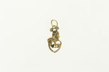Load image into Gallery viewer, 14K I Love You Mickey Mouse Walt Disney Prod Charm/Pendant Yellow Gold