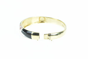 14K Asch Grossbardt Diamond Geometric Bracelet 7" Yellow Gold