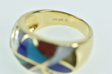 Load image into Gallery viewer, 14K Asch Grossbardt Diamond Geometric Ring Yellow Gold