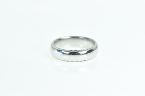 Platinum 6.1mm Tiffany & Co Wedding Band Ring