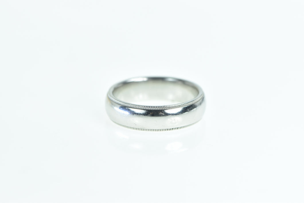 Platinum 6.1mm Tiffany & Co Wedding Band Ring
