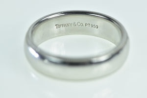 Platinum 6.1mm Tiffany & Co Wedding Band Ring