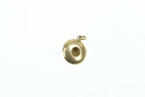 18K 3D Sombrero Traditional Mexican Hat Charm/Pendant Yellow Gold